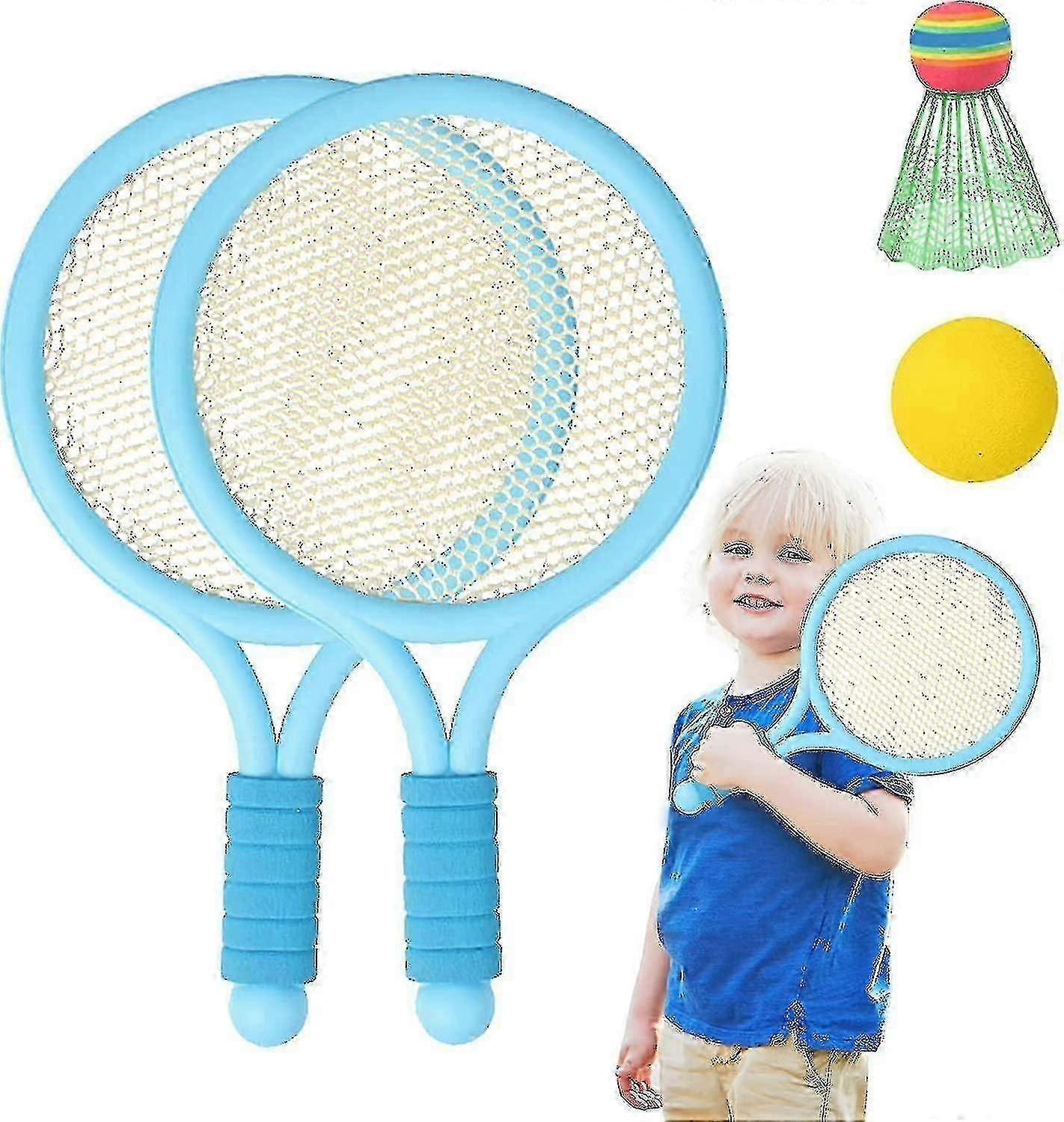 Tennis Racket Set For Kids Including 2 Rackets And 2 Balls