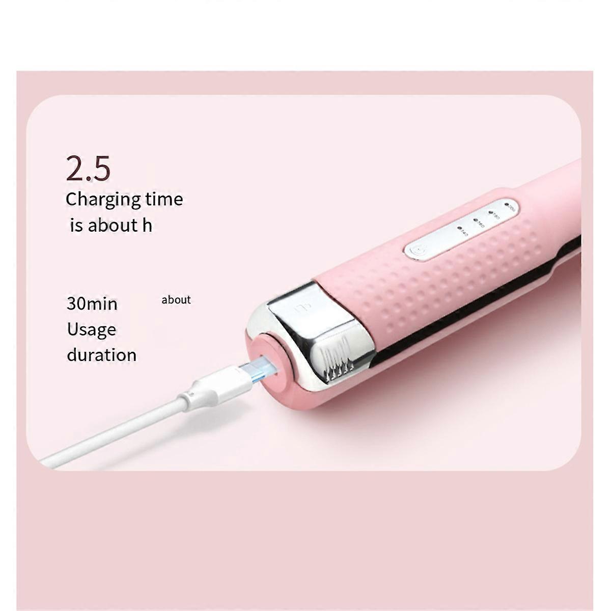Wireless Hair Straightener Curling Iron Dual-Purpose Shaping Negative Ion Mini Straightening Iron