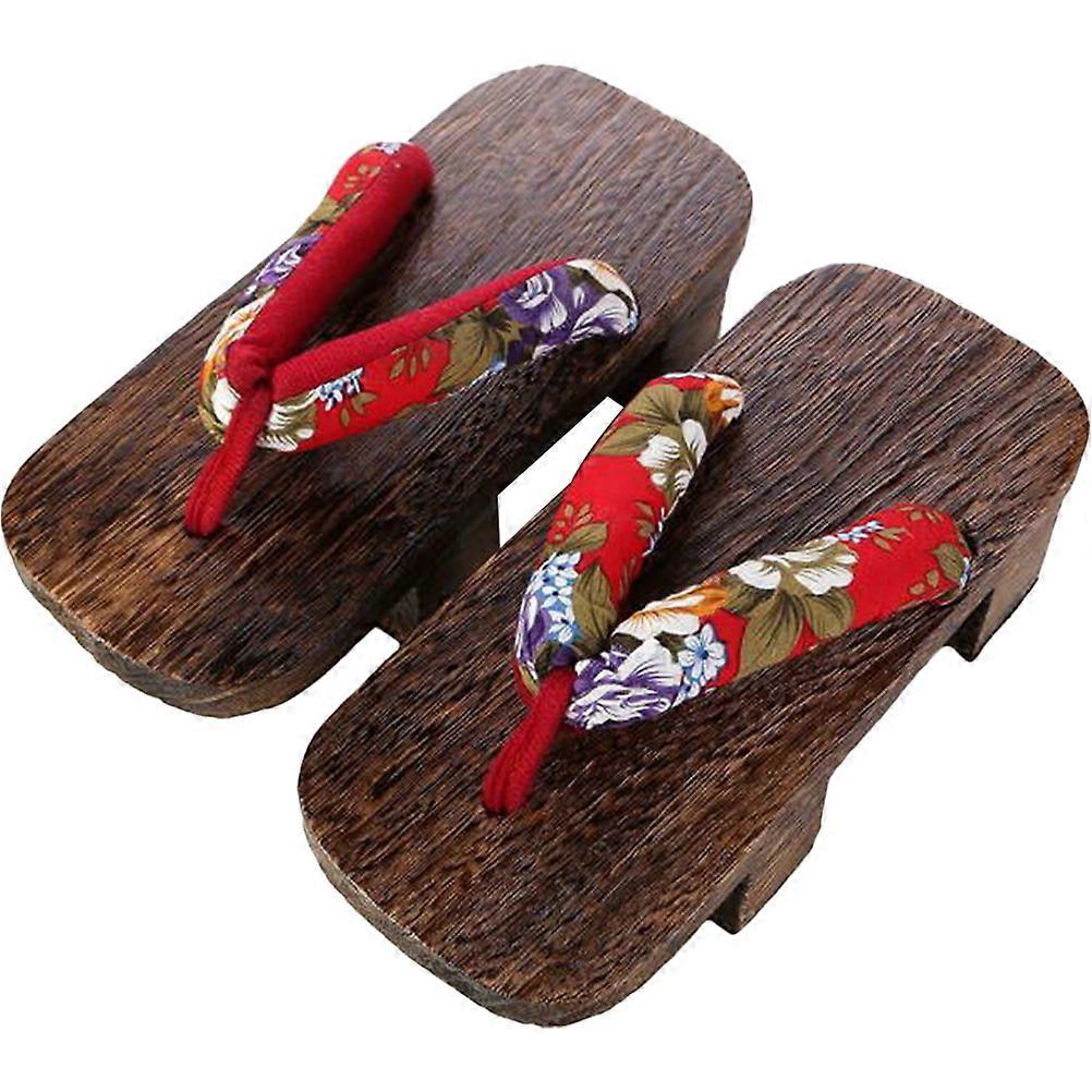 Here's a refined and appealing product description for your **Japanese Wooden Clogs Slippers For Women**:

 

### 🌸 **1 Pair Japanese Wooden Clogs