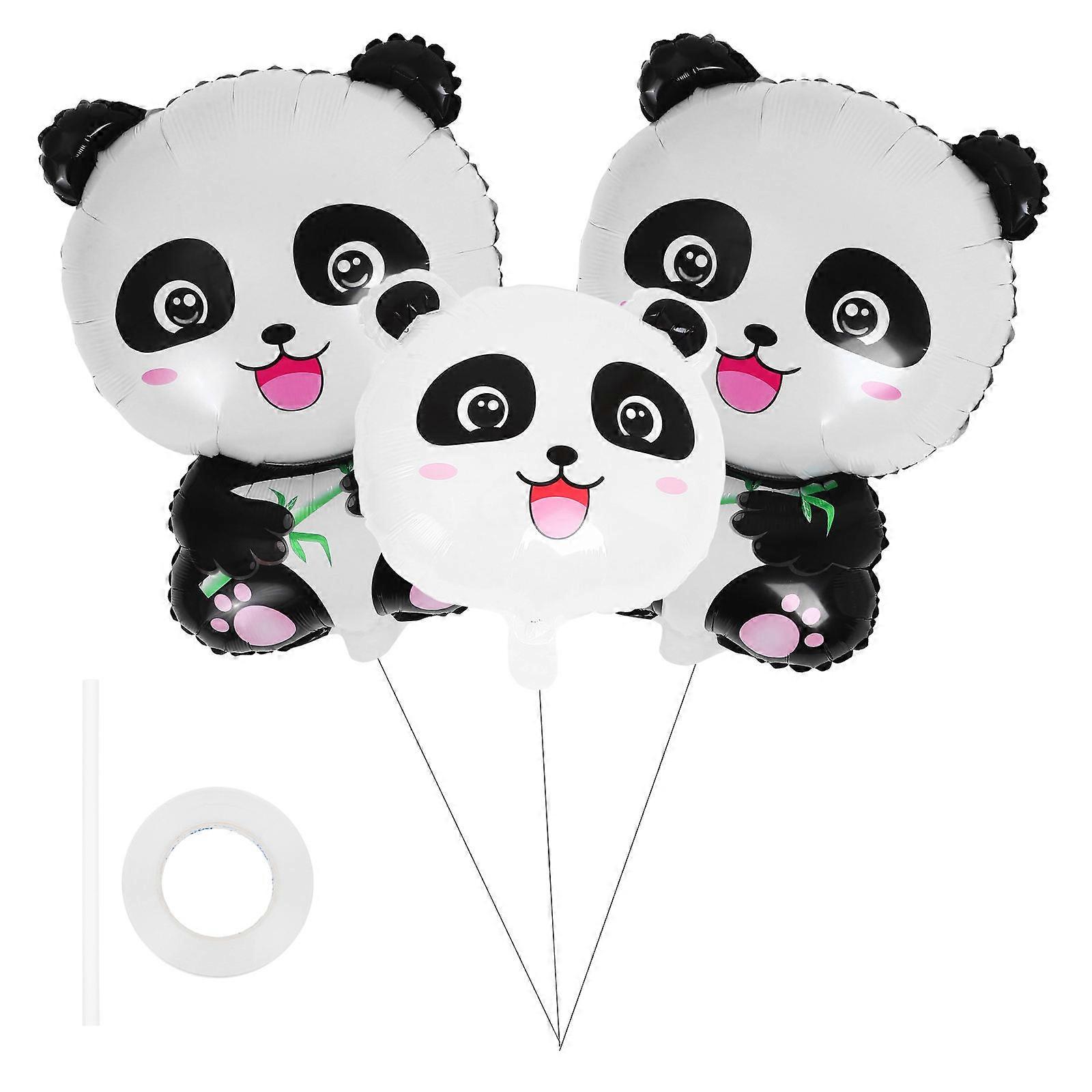 Event Decor Balloons with Panda Motif, Adds Joy to Any Gathering