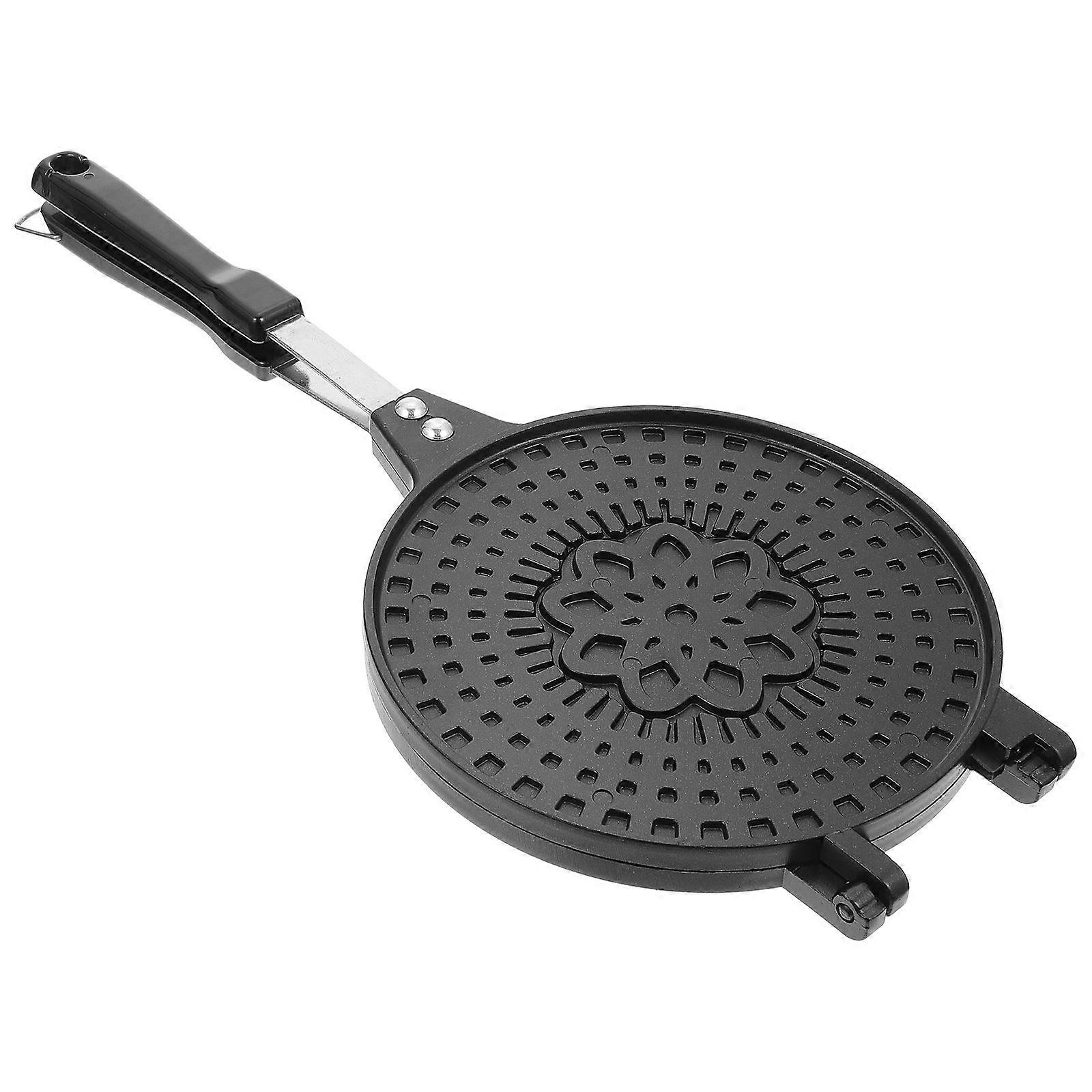 MultiFunction Non Stick Egg Roll Maker for Home Kitchen Black ABS Material 14.5 x 8.5 inches