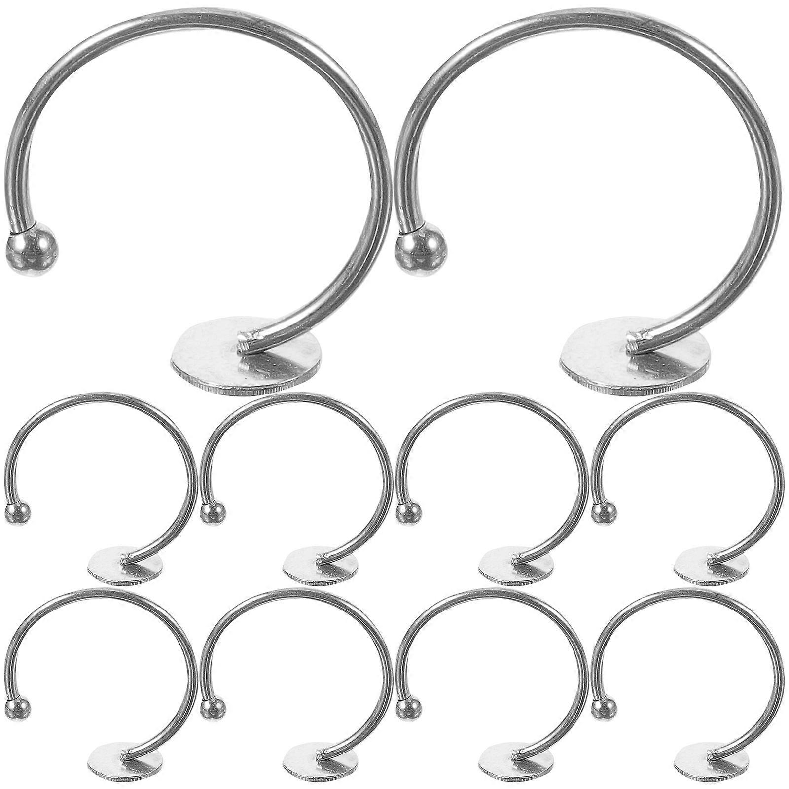 10pcs Adjustable Ring Blanks Base Bezel Holders for DIY Jewelry Making – Lightweight, Smooth Finish Finger Ring Bases for Unique Crafts