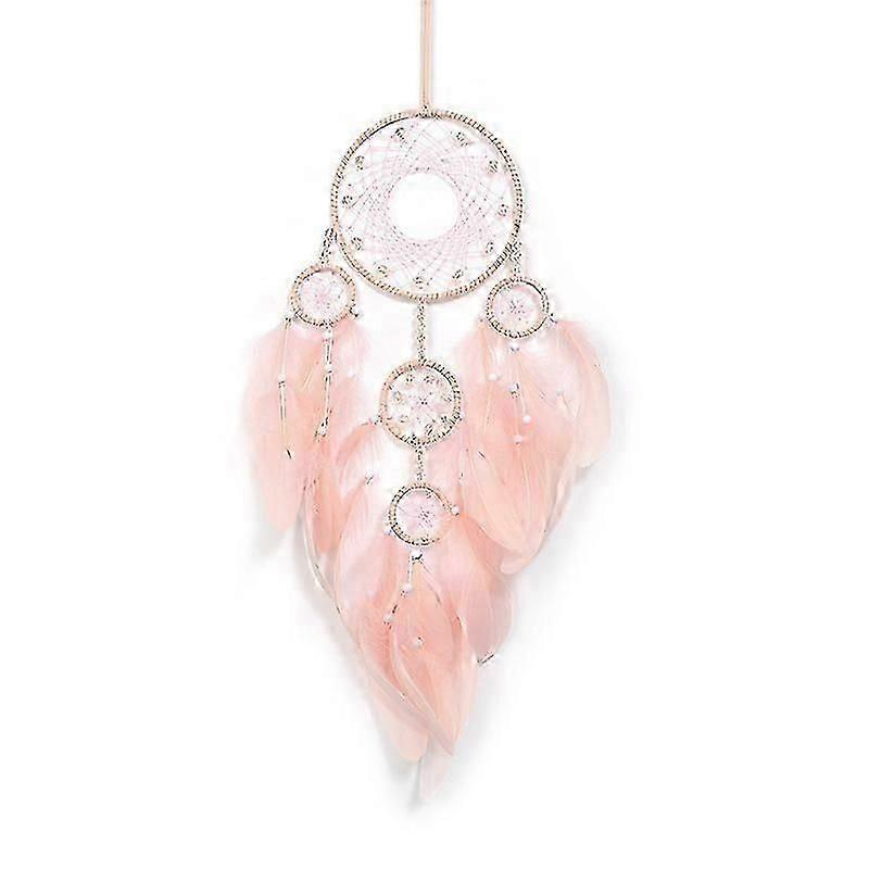 Wall decoration handmade feather Door and window decoration doorbell pendant