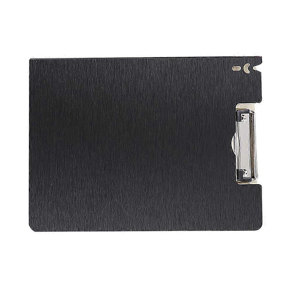 ملف مجلد الحافظة مقاول الحافظة حامل للعمل المكتبي المدرسي أسود 31.5X23 سم دعم الكتابة 1 مجموعة