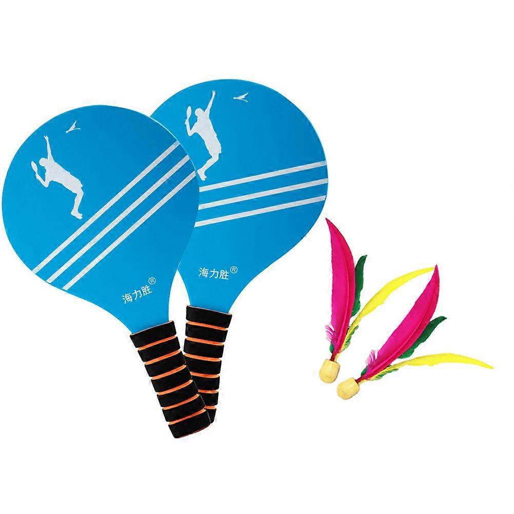 Children Badminton Racket Set Badminton Rackets For Kids Indoor Sports Kindergarten Use Assorted Color 34.00X19.00X0.80CM Learning For Beginners 1Set