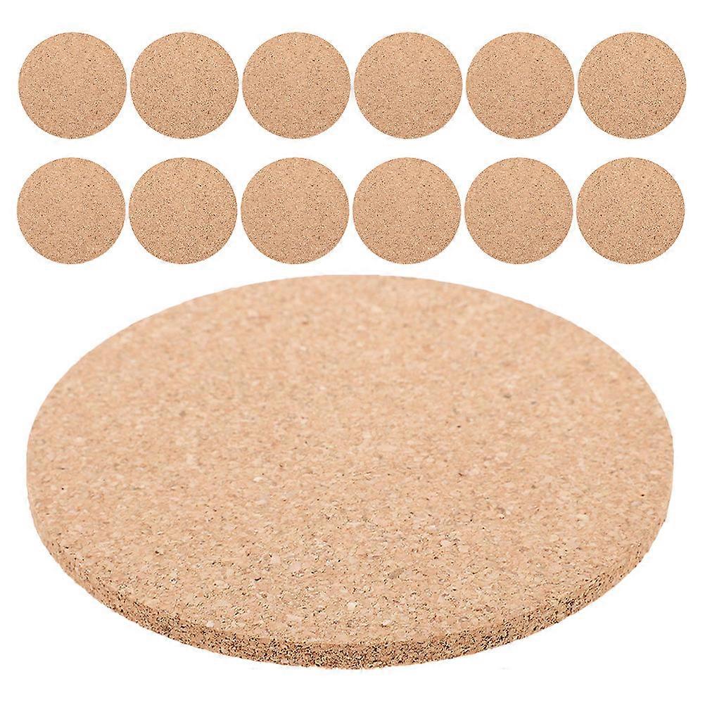 Drink Coasters Cork Circles Coasters Minimalist Design For Kitchen Use Table Protection 40Set