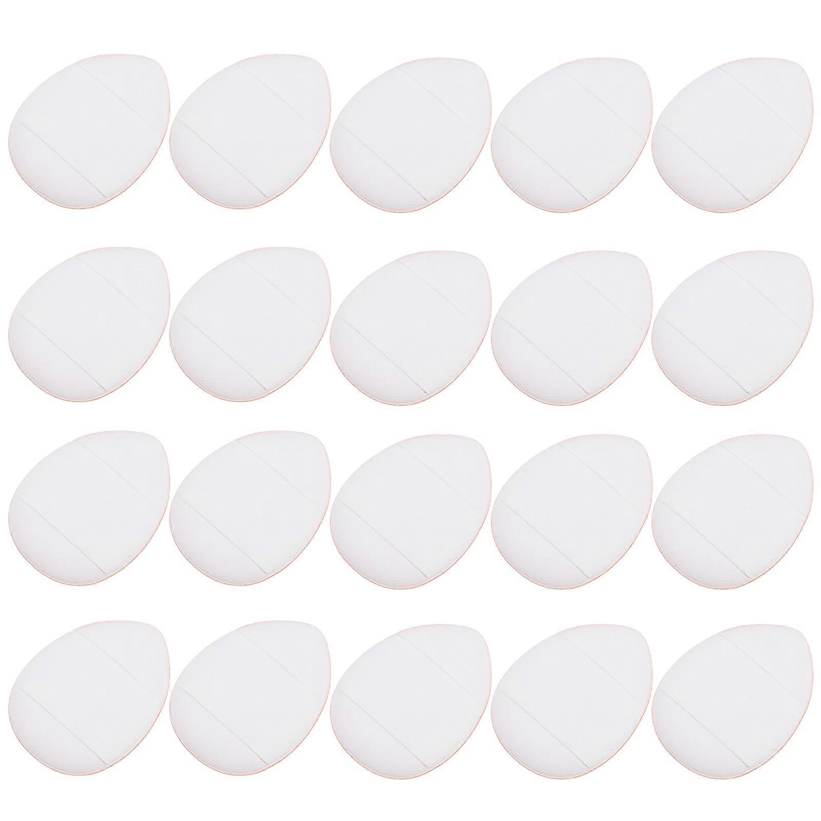 メイクアップパウダーパフミニメイクスポンジビューティースポンジフェイスTゾーン4.00X3.00X0.60CMファンデーションアプリケーション20個