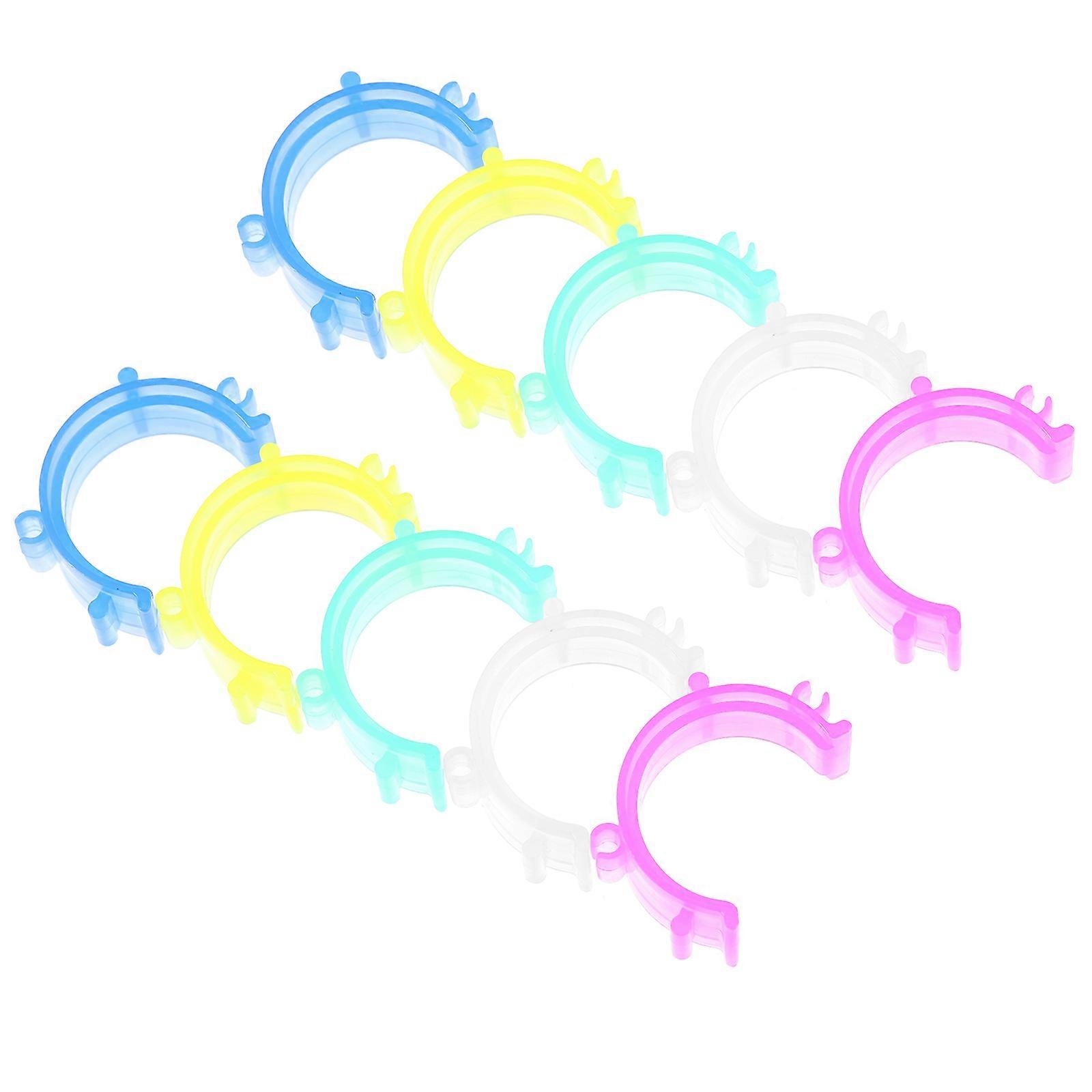 Bobbin Clip Holder Plastic for Sewing 100Pcs Assorted Color Convenience