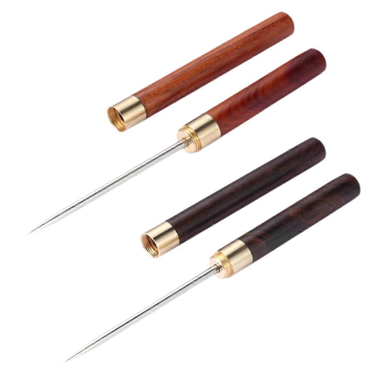 2PCS Stainless Steel Ice Picks with Safety Cover, 9-Inch Pick Tool