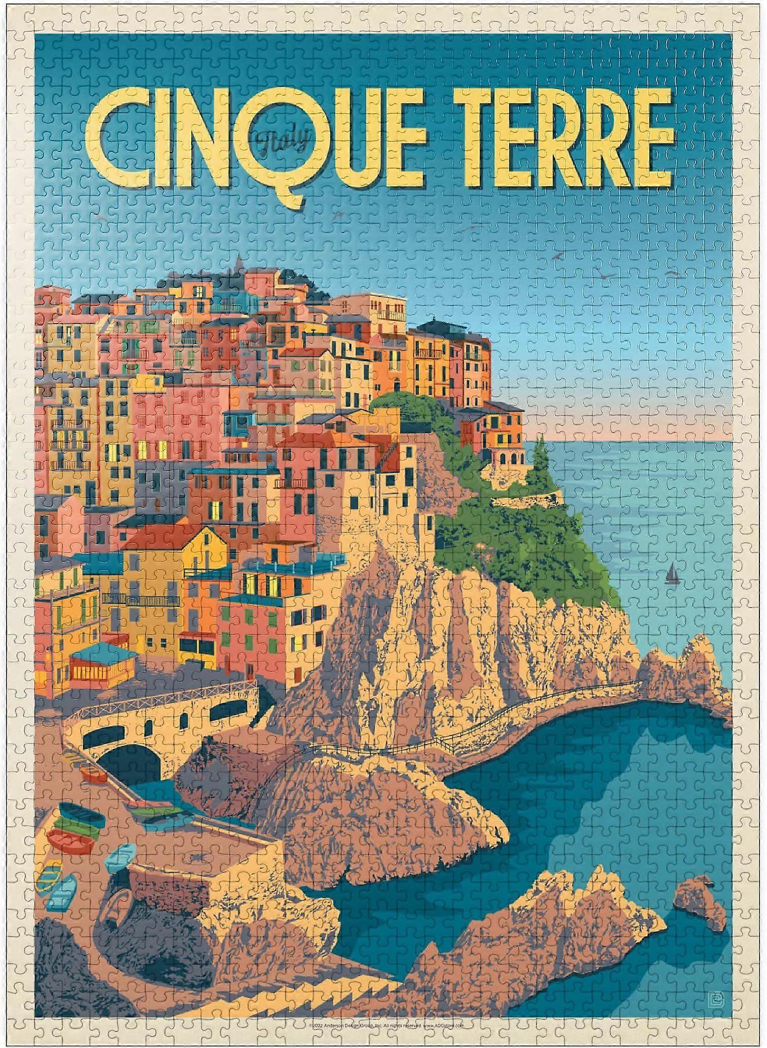 Italien: Cinque Terre, Premium 1000 bitars pussel
