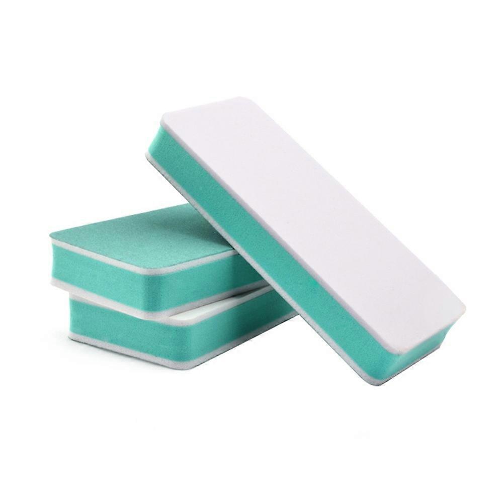 Nail Buffer Finishing Block Professional Tools Washable 2-Way Nail Shiner Sponge Smoothing Nails 5Pack