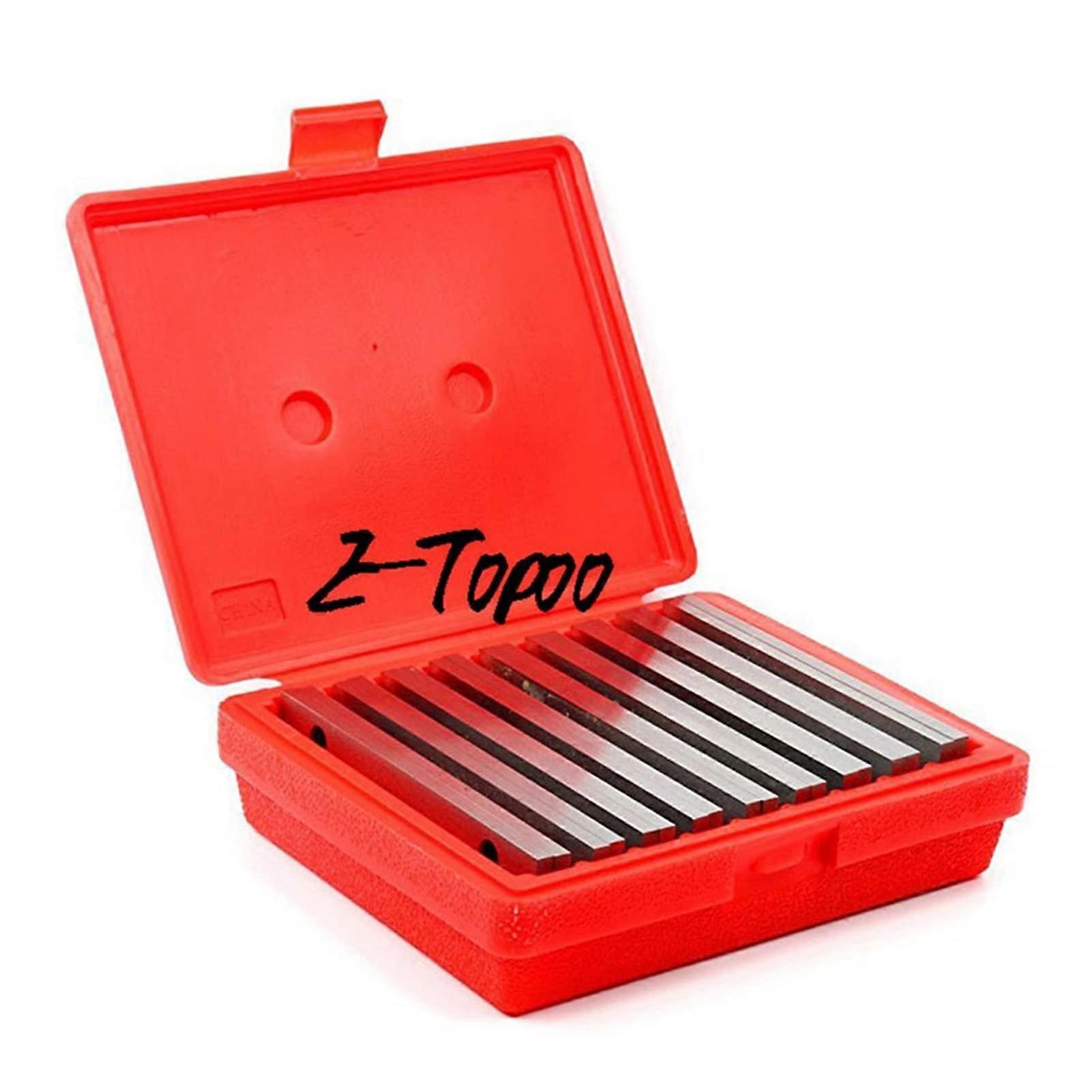 quality end measure set, 10 pairs of 1/8'; precision parallel block set, gauge tool set, contour pad measuring tool.'