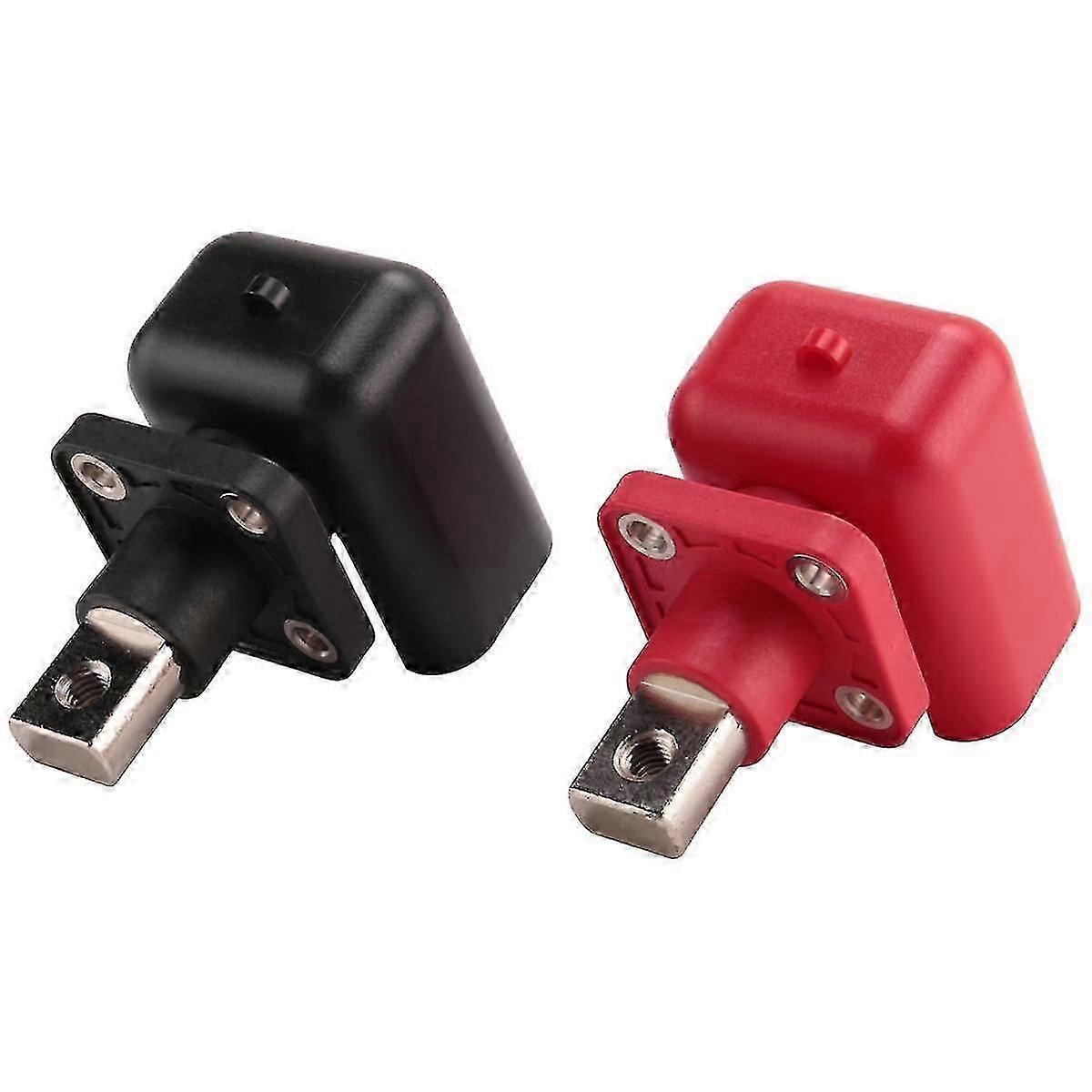 2 Pz 200A Batteria al litio interamente in rame Post Terminale in rame ad alta corrente Connettore batteria Terminale di accumulo di energia (B)