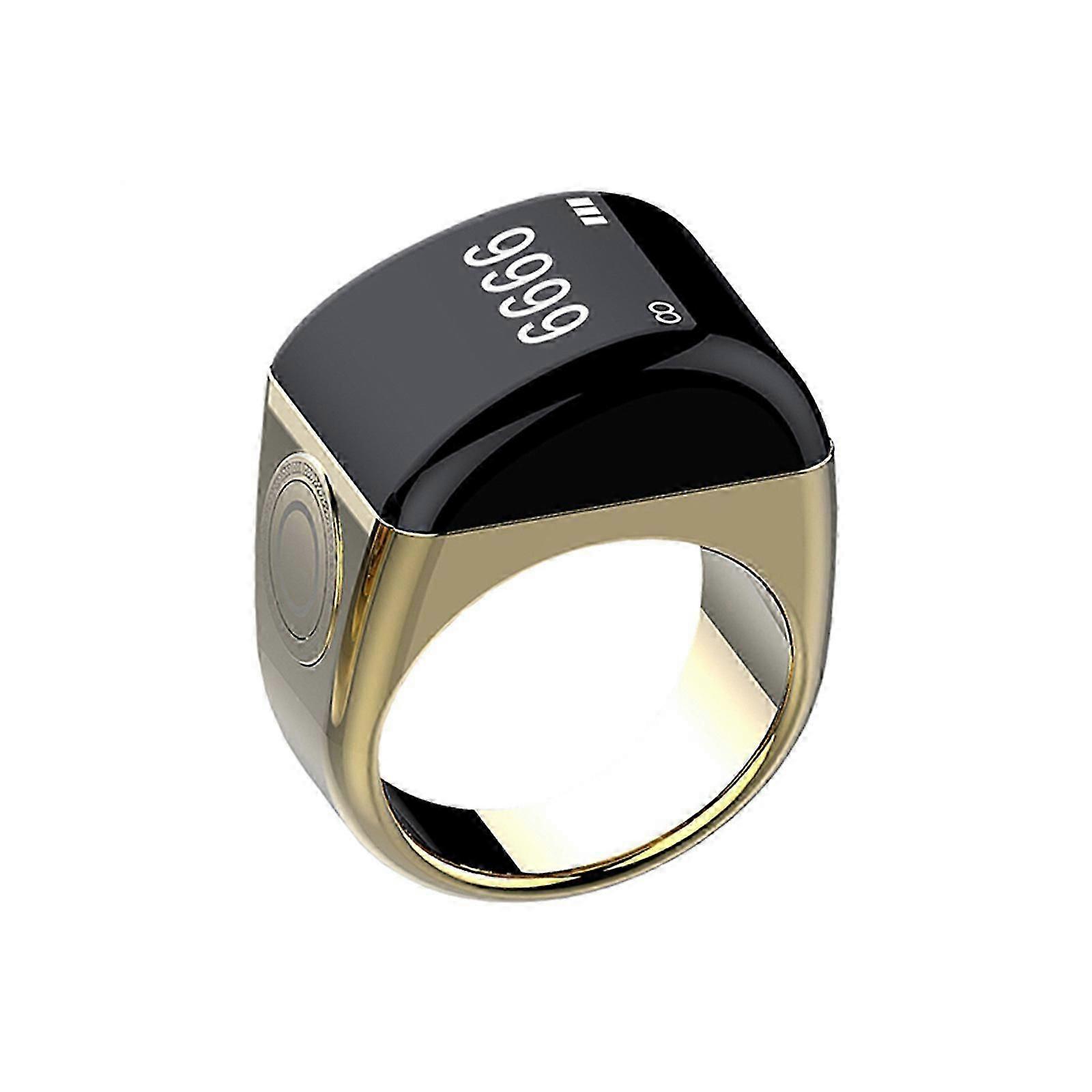 Wasserdichter Smart Counter Ring für Herren Led Digital