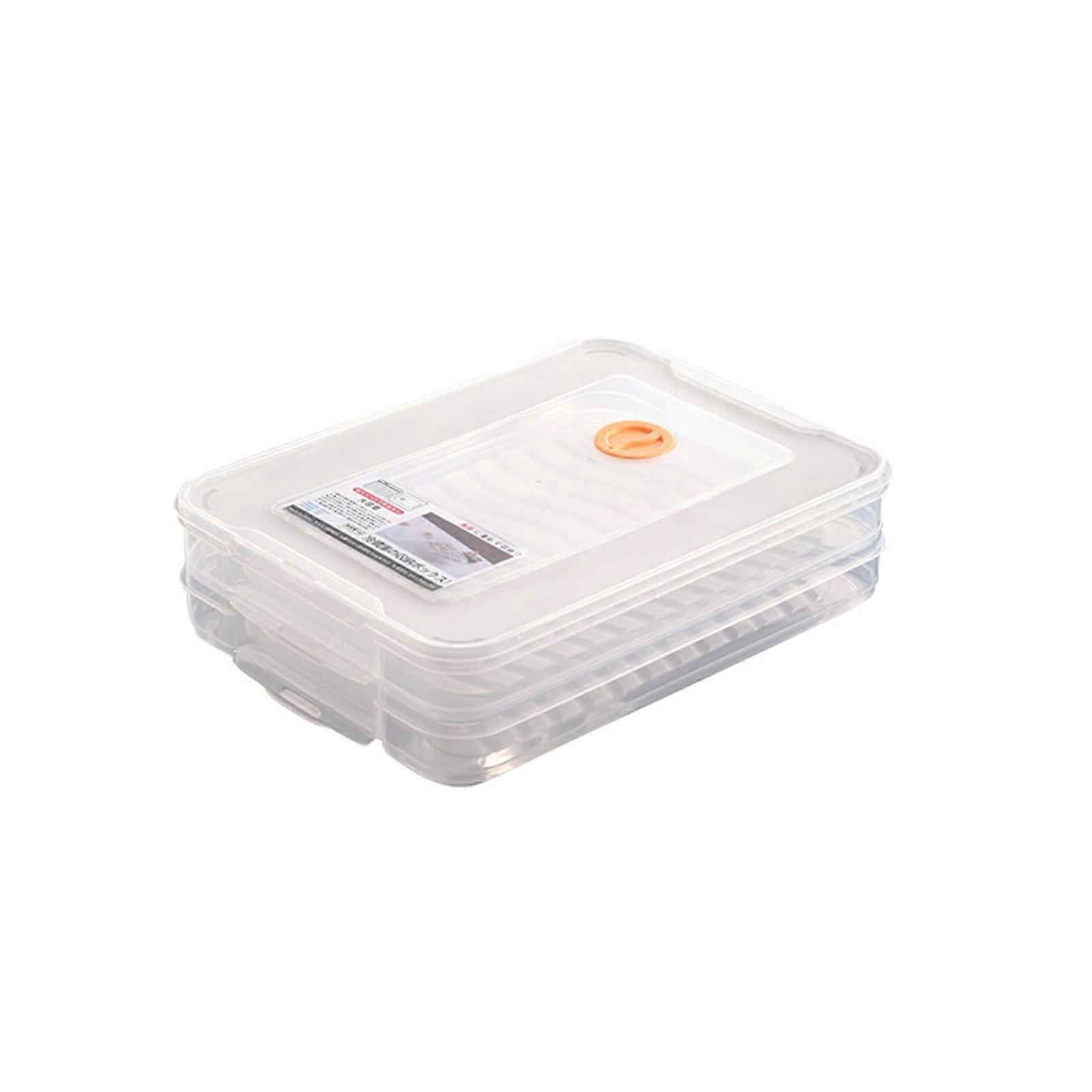 Refrigerator storage box with sealing lid for kitchen accessories Ref: 4536