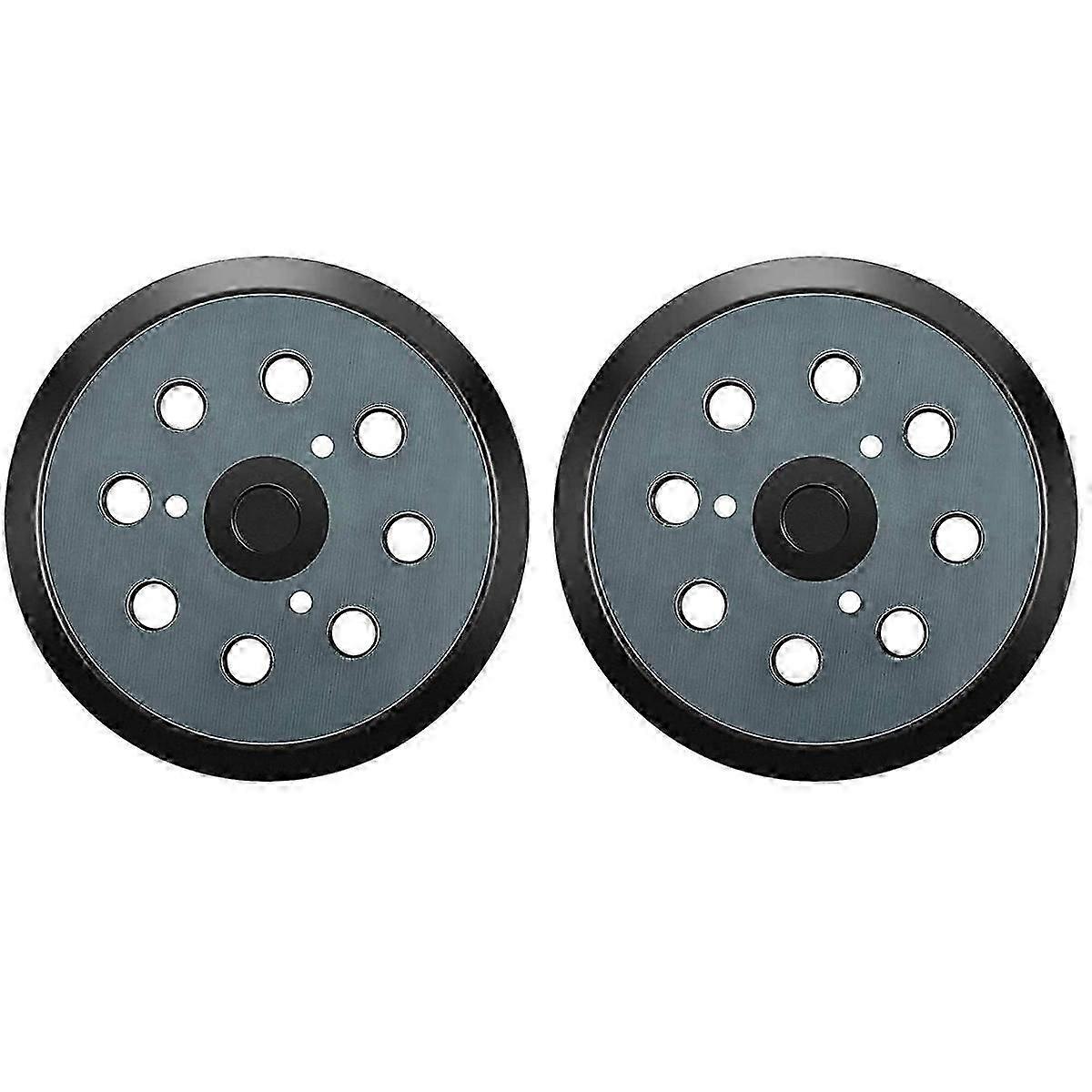 2Pcs Replacement Sander Base Pads Round Hook and Loop Backing Pad Orbital Sander Replacement Pad 12