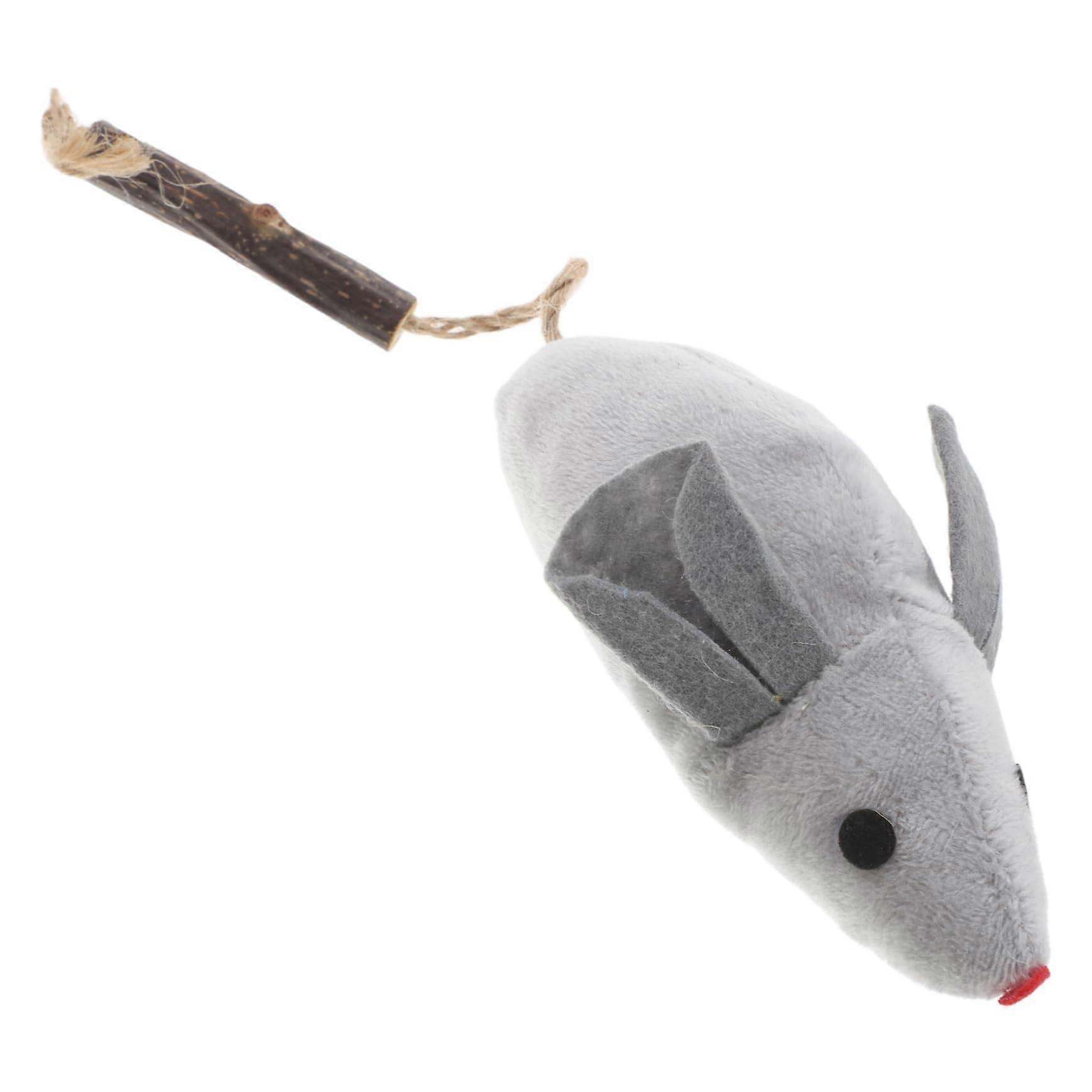 Catnip Toy Mouse for Cats, Elastic Cotton Material, Interactive Indoor Play, Health-Boosting Chew Toy for Cat Lovers