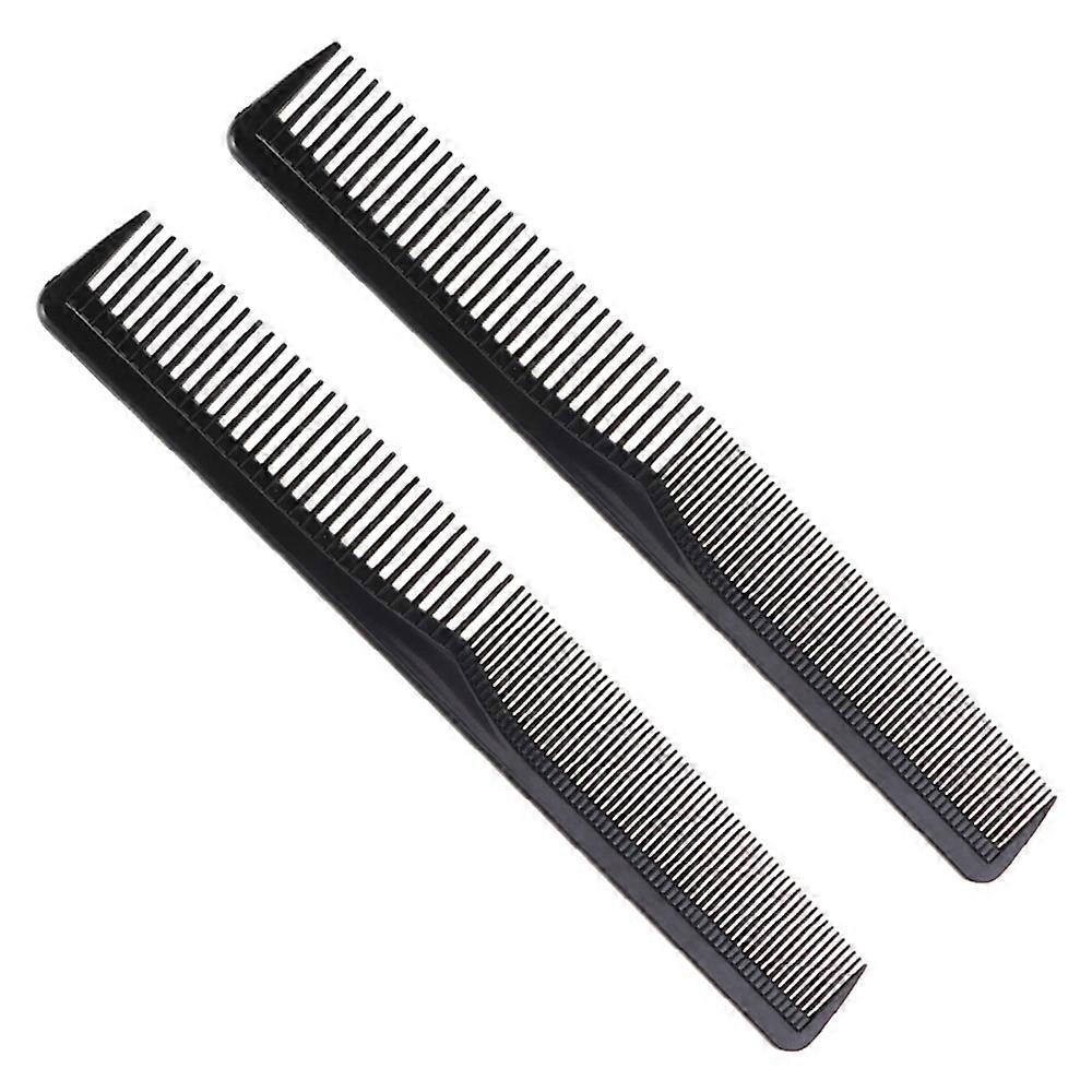 Plastic Double Side Tooth Design Combs Anti Static For Ladies 10Pcs