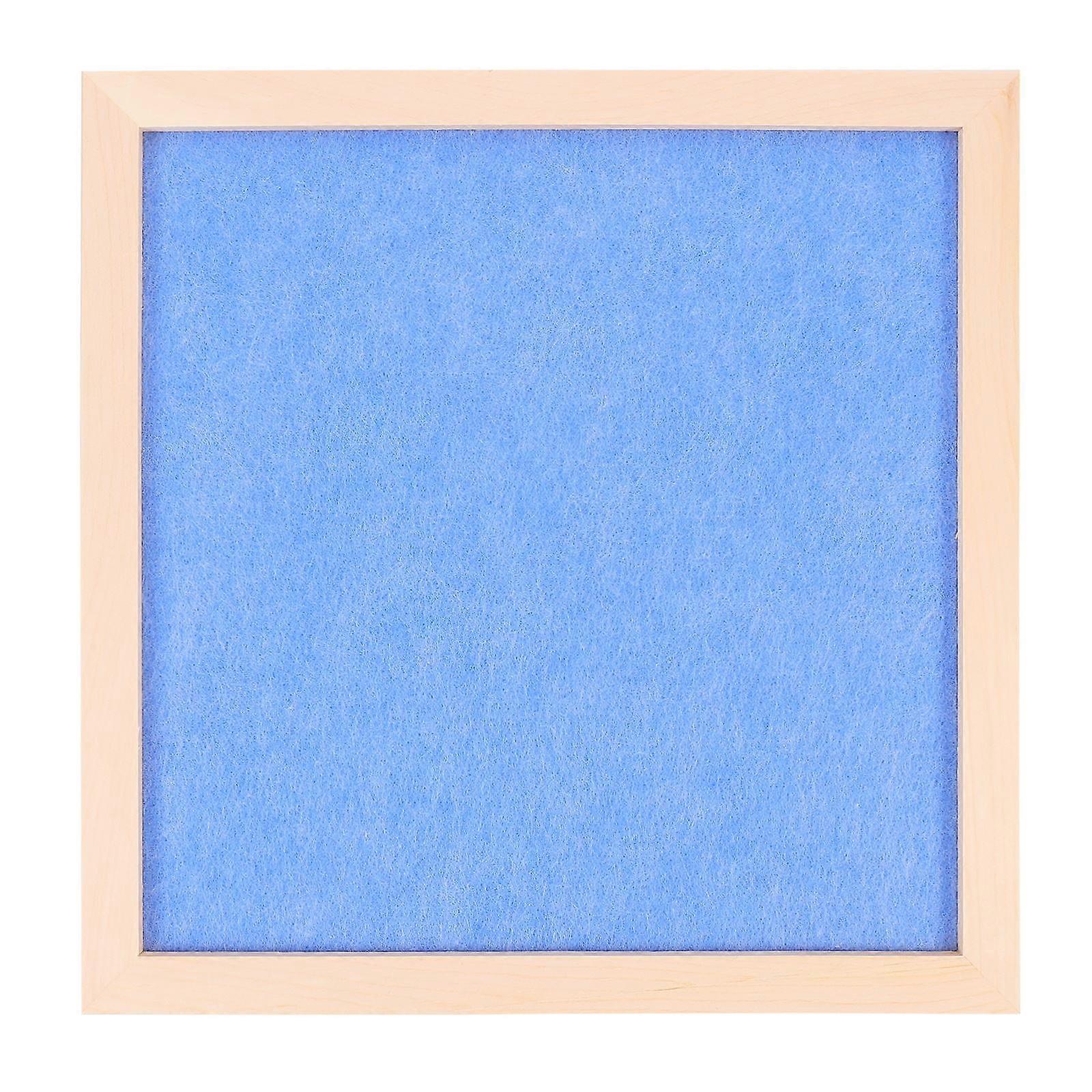 Blue DIY Message Board for Quality Synthetic Material Practical for Classroom Use 1pc