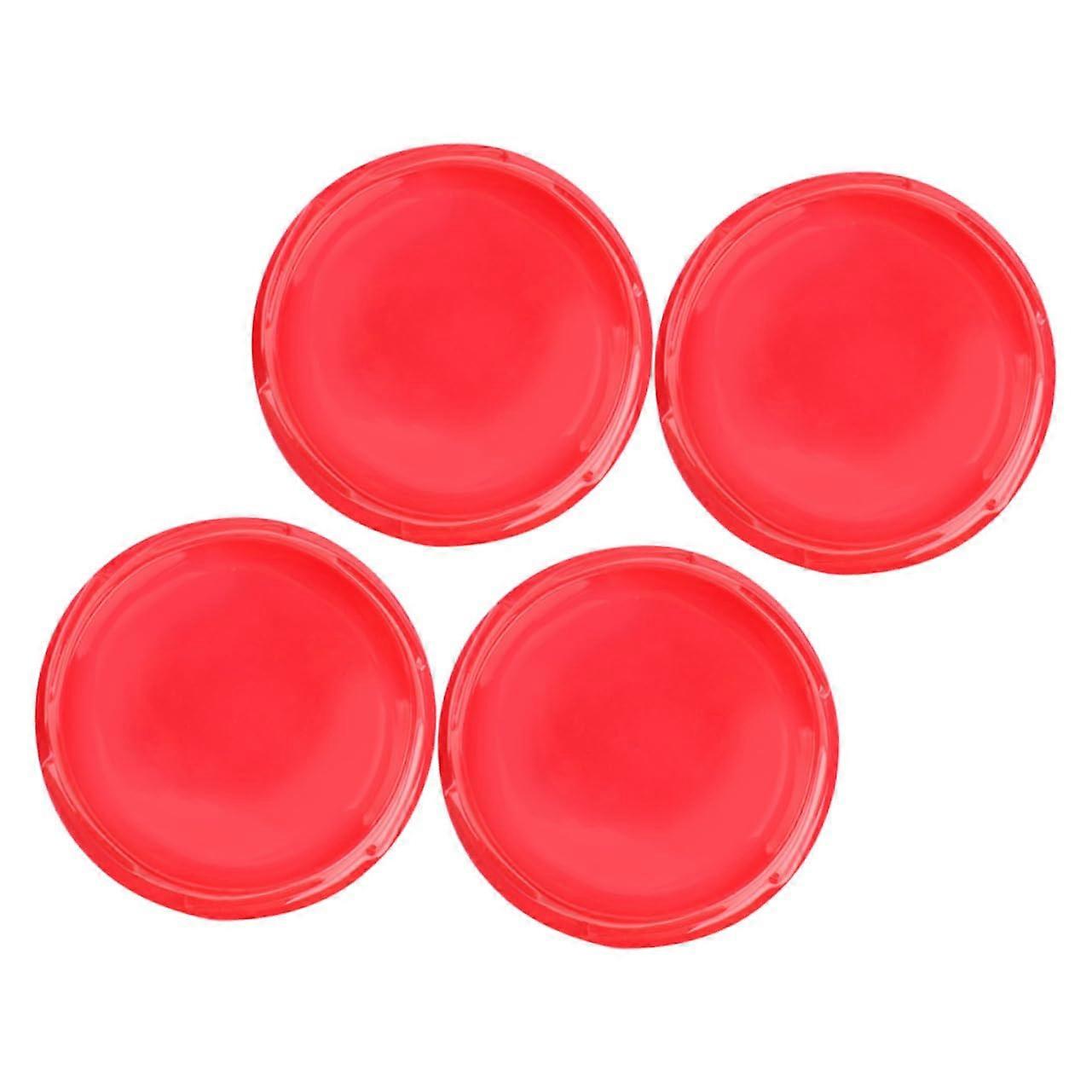 Pack of 4 Burst Arena Gyro Game Parts Gyro Game Equipment Gyro Duel Disk Gyrodisk Supply Gyro Stadium Gyro Arena Plastic Red