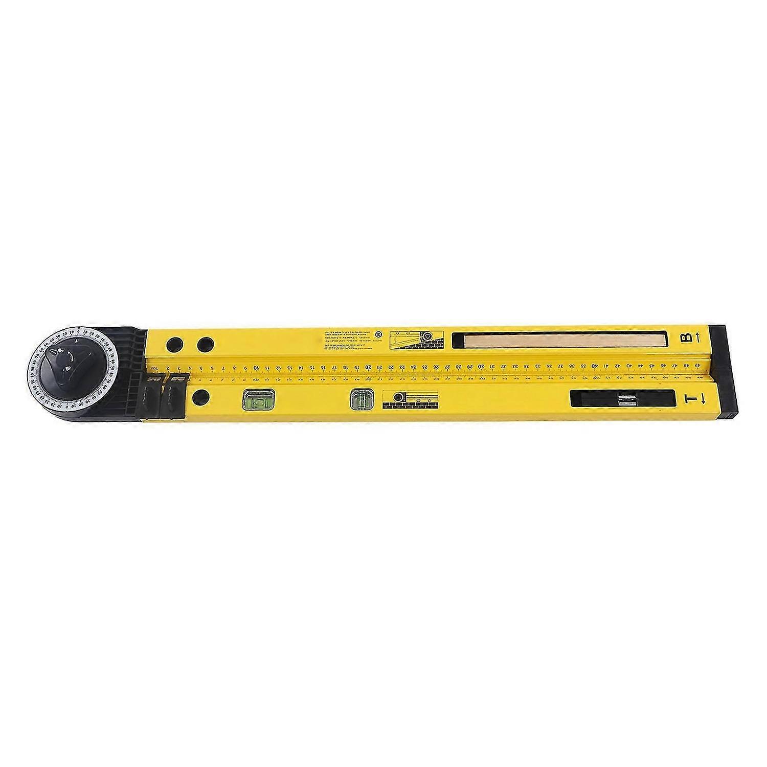Woodworking Compass Scriber Slope Measuring Angle Instrument Scribe Protractor Woodworker Marking Device