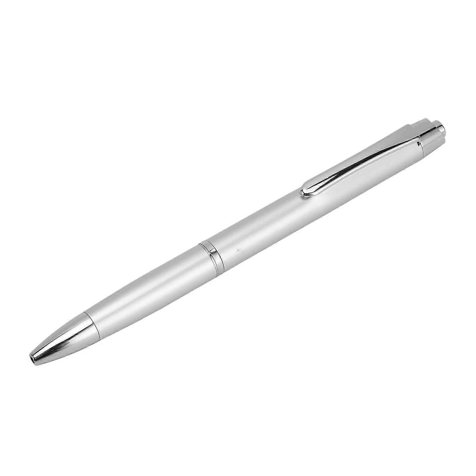 Voice Recording Pen Intelligent Noise Reduction Voice Activated Portable Digital Voice Recorder Pen for Lecture Meeting Neutral English, Fine Pen wit