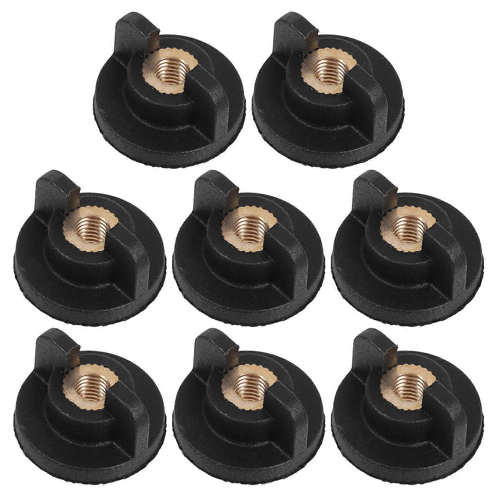 Chainsaw Lock Nut Cylinder Cover and Air Filter Locking Compatible with 52/58 Chainsaws PP Material 8Pcs