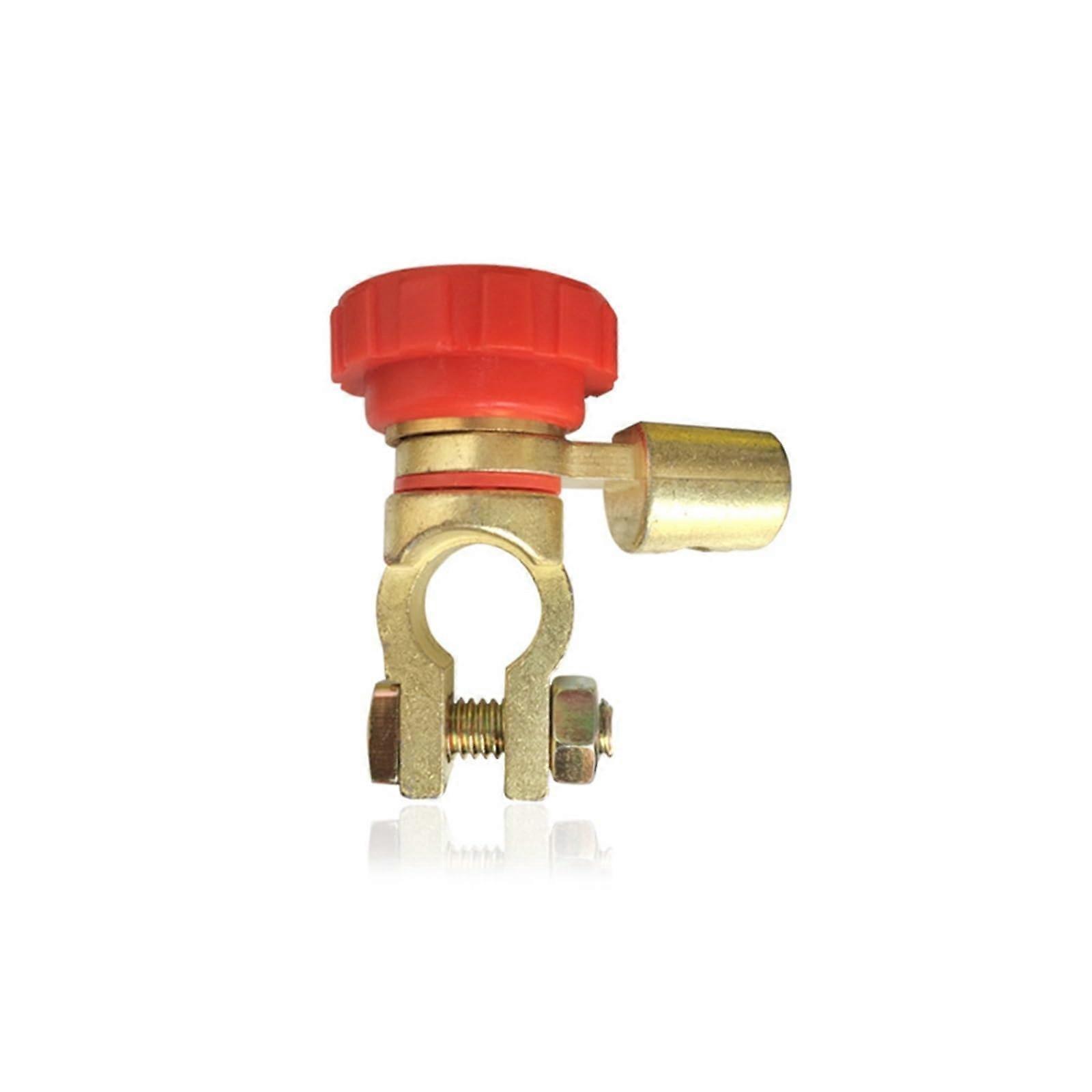 Autobattery disconnect switch connection, battery terminal stack head, leakproof