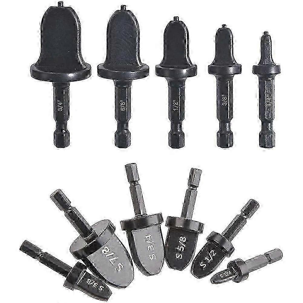 Hex Handle Air Conditioner Copper Pipe Swaging Tool, Swaging Tool Drill Bit Set Tube Flaring Tool Expander Repairing SetNEW