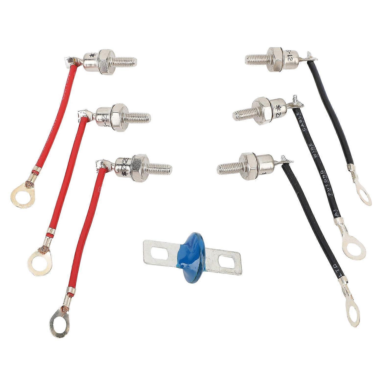 RSK2001 Diode Rectifier Kit, rotatable, universal, 3.1 inch, 25 A, 1200 V, RSK2001 diode set for generator, compatibility, good rectification.