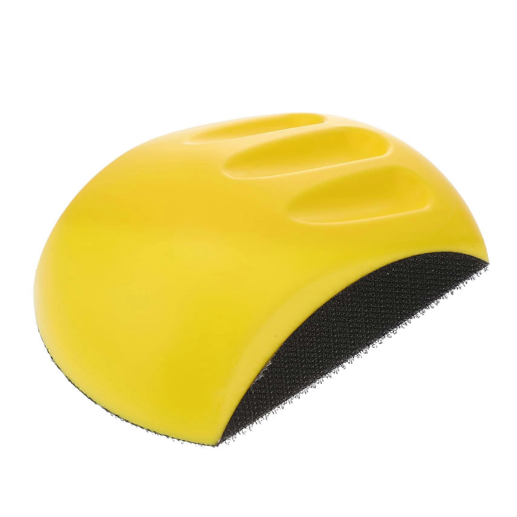 PU Sanding Block Mouse-Shaped Hand Sander with Self-Adhesive Sandpaper for Effective Polishing and Car Care