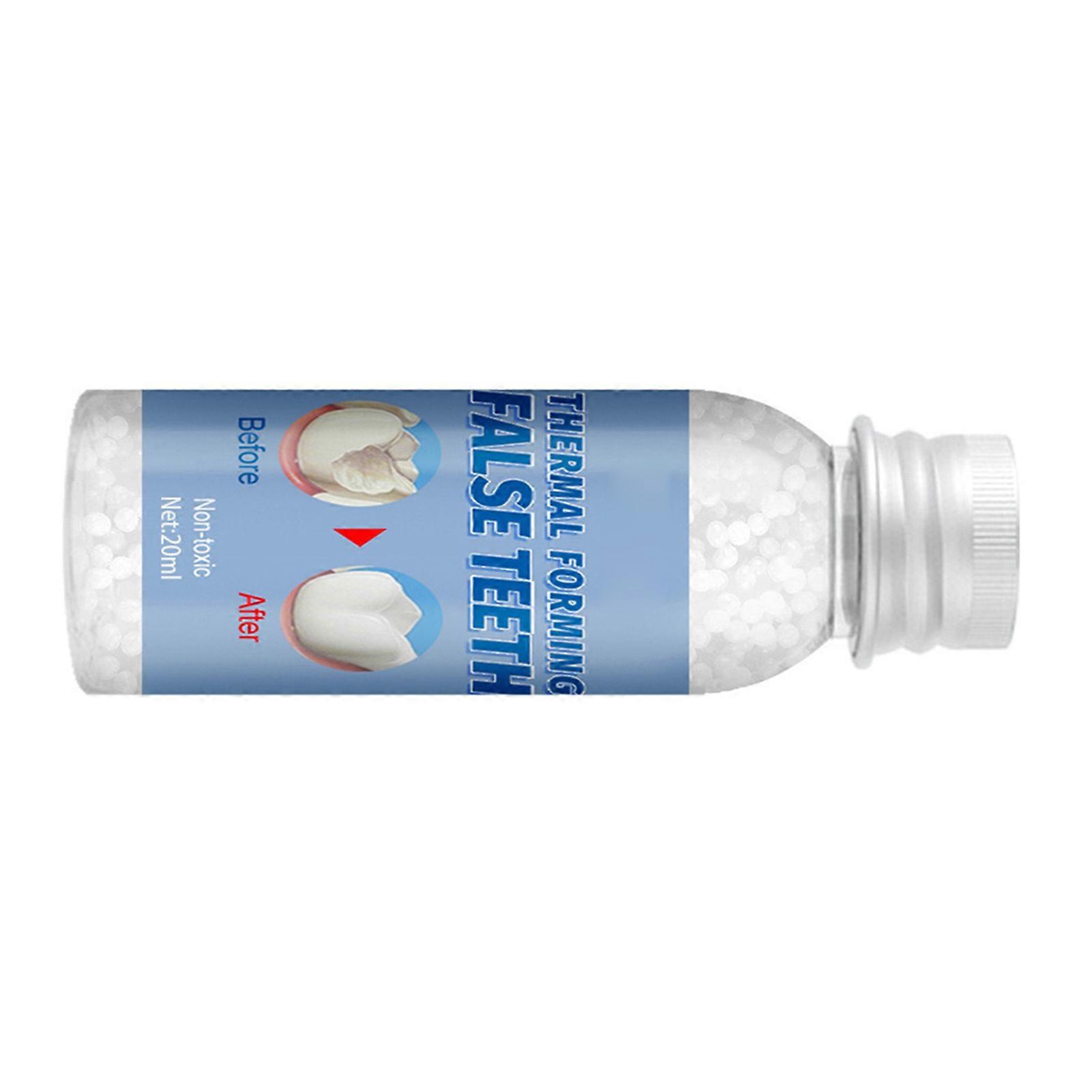 EELHOE Thermal Forming False Teeth Repair Kit גרגרי תיקון שיניים עבור שיניים חסרות ושבורות ערכת תיקון שיניים זמנית