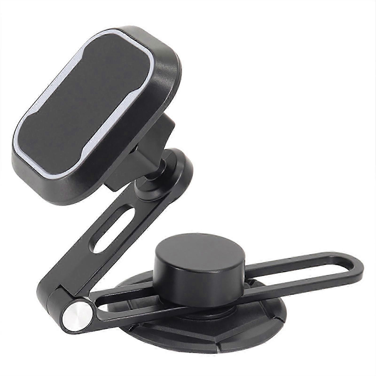 Support de téléphone magnétique pour support de téléphone accessoire Tesla Model Y / 3 / X / S, support de téléphone à rotation à 360° à aimant le plus puissant pour voiture
