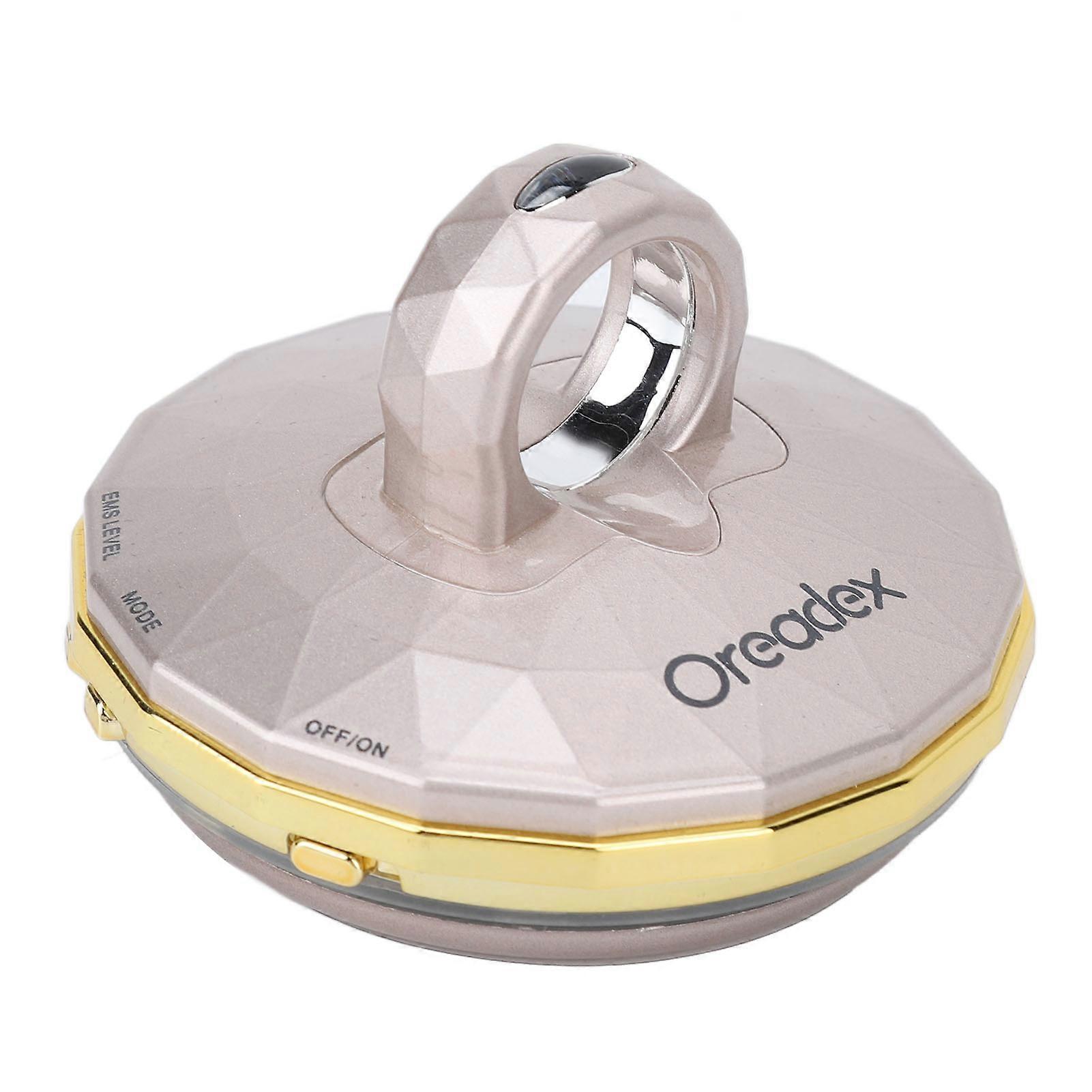 EMS Facial Beauty Machine 4 Modes Promote Absorption Microcurrent Skin Regeneration Device Rose Gold