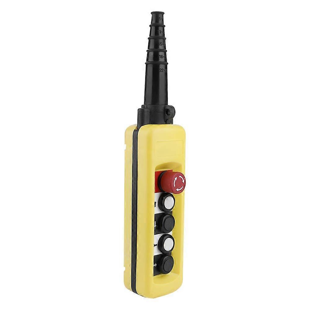 Crane Hoist Control, Hoist Push Button Switch Convenient Practical for Industry for Pendant Switch Control for Hoist for