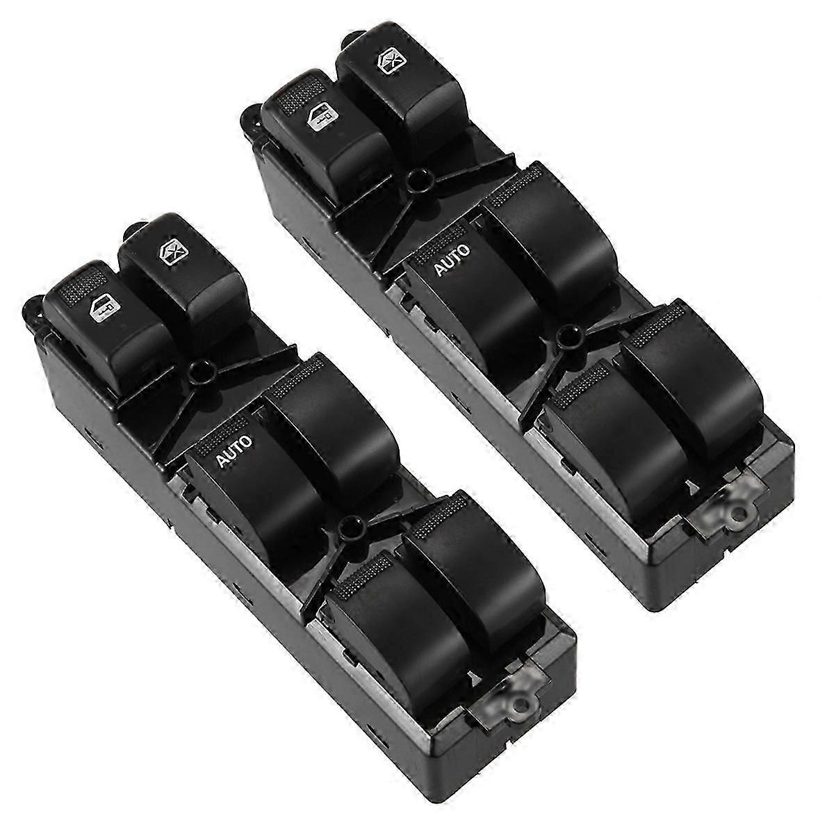 Set de 2 interrupteurs de lève-vitre de voiture pour D-MAX - Pièces de rechange pour lève-vitre pour une fonctionnalité améliorée
