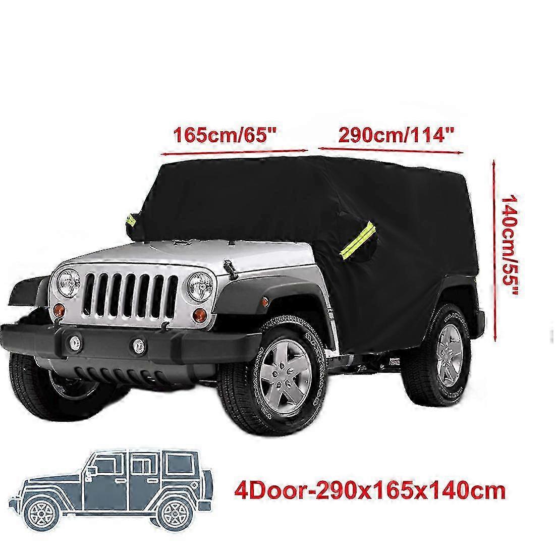 Hardtop førerhusdæksler til Jeep Wrangler 2/4 døre 2007-2021