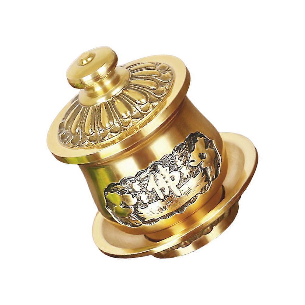 Here's a refined and professional product description based on your input:
**Copper Holy Offering Cup – Craft Water Cup for Buddhist Rituals &