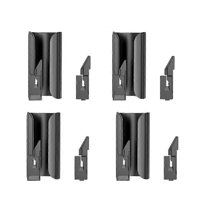 Wrapping Paper Cutter, Interchangeable, Portable with 2 Blade Sets (Black x 4)