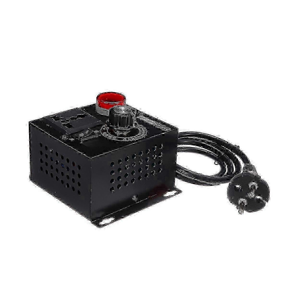 Regulador de voltaje AC 220V 4000W Controlador de voltaje variable Velocidad portátil Temperatura Voltaje Adju hwy