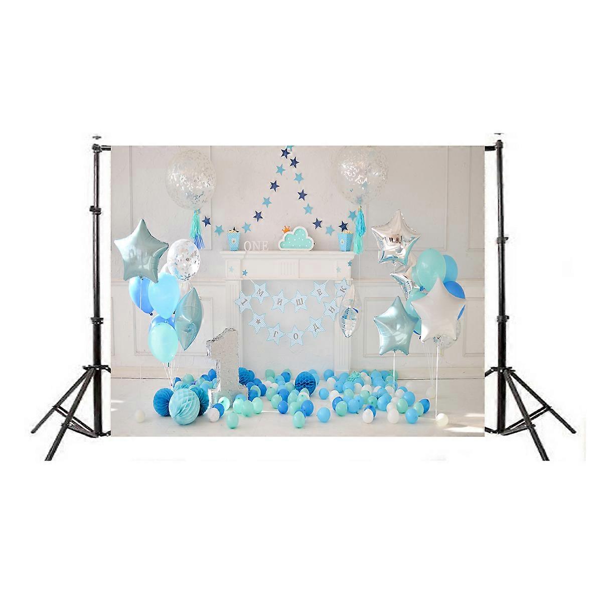 Background Backdrop For First Birthday Celebration 5x3ft Photo Booth Backdrops 1Set