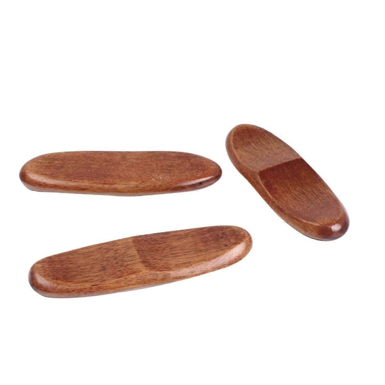 6piece Japanese wooden chopstick holder set, ecofriendly double holder for chopsticks and forks, decorative and elegant for dining table.