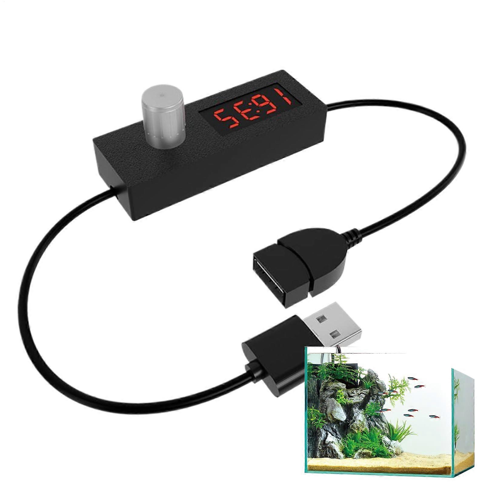 Turbo Timer  70cm Car Retrofit Stall Timer  Adjustable USB Timer Switch  EnergySaving Electrical Accessories