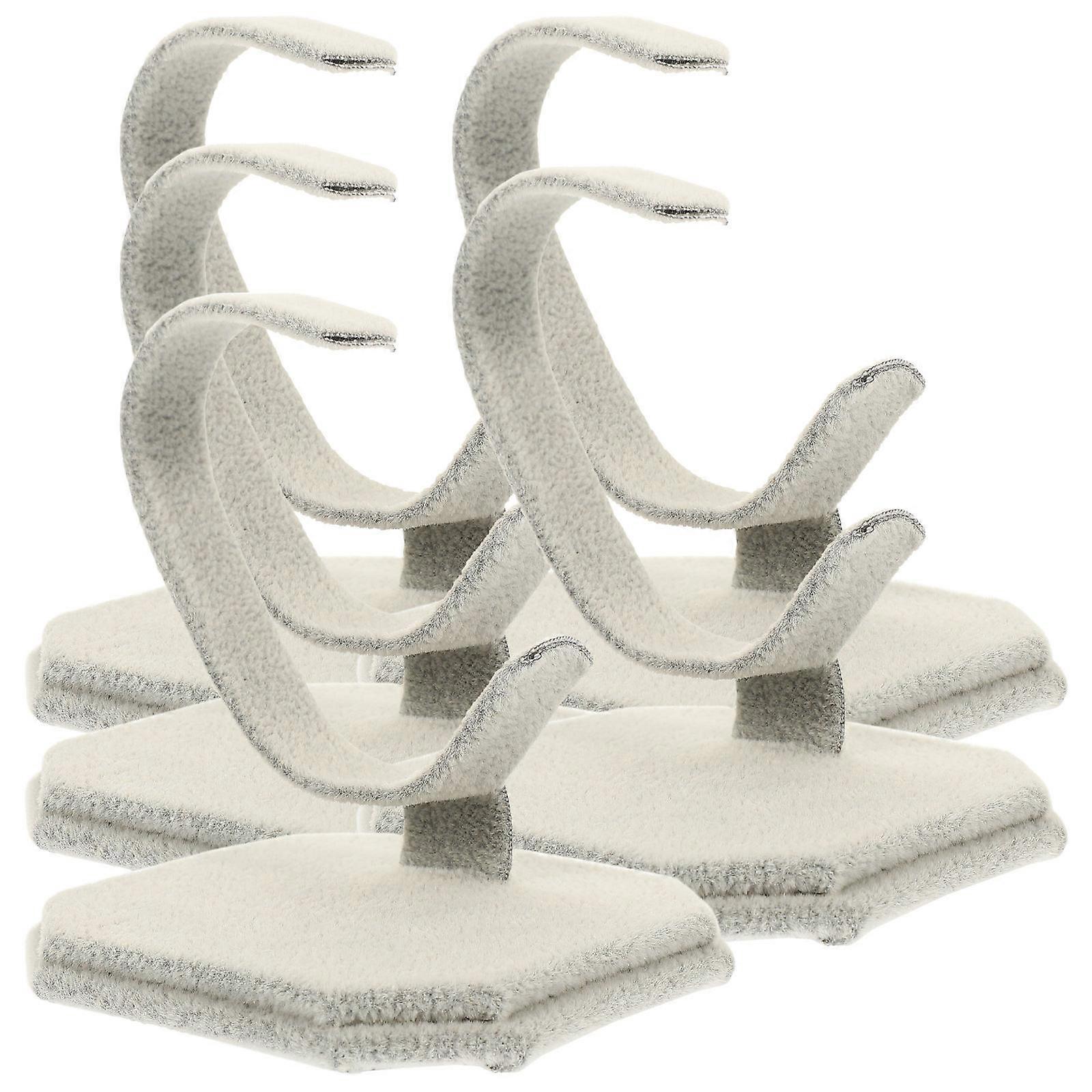 Jewelry Display Stand Watch Holder Tabletop Watch Holder Practical Design Scratch Resistance 5Pcs