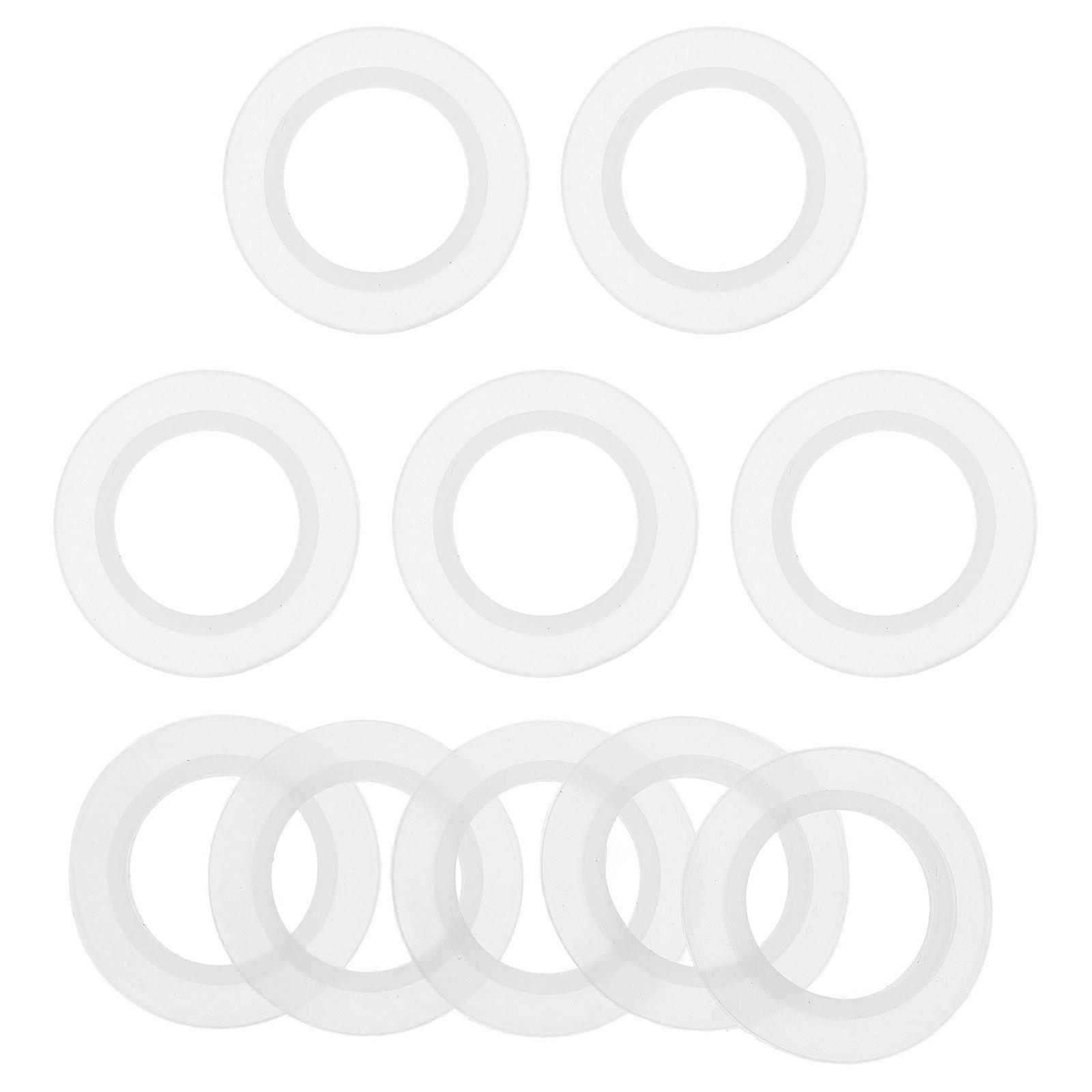 Silicone Sink Sealing Washers for Kitchen Use Leakproof and Durable 10pcs Included Fits Most Fixtures