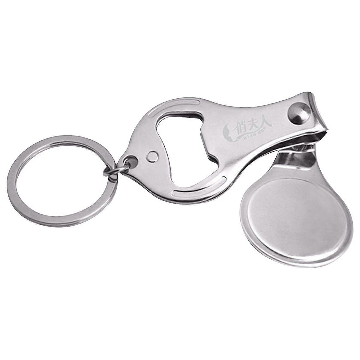 Manicure Tools Nail Clipper Carbon Steel Multifunctional Fingernail Toenail Clipper Daily Use 1Set