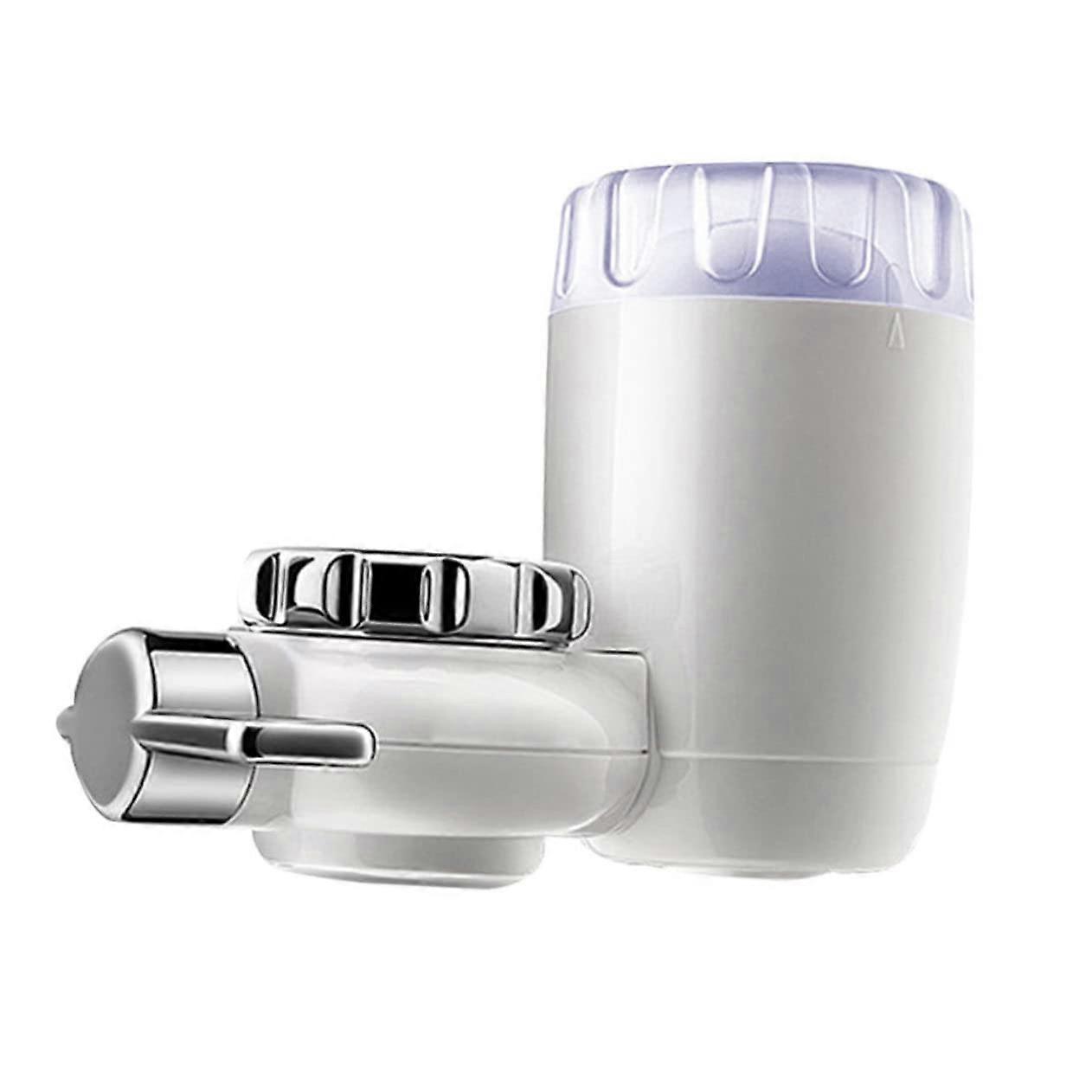 Tap Filtration System with Active Carbon Filter Removes Sediments and Impurities Transparent Tap Filter Suitable for Standard Taps Ideal for Fresh