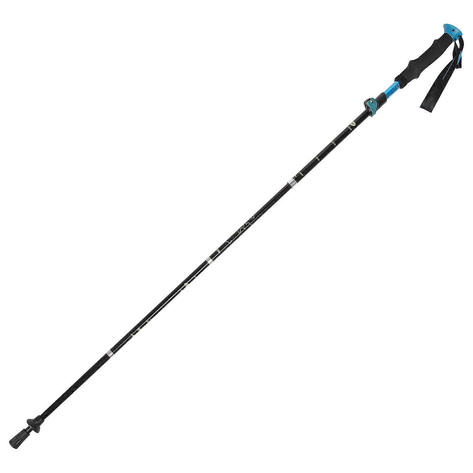 Aluminium Alloy Walking Sticks For Seniors Ergonomic Design Hiking And Camping 125x5cm Folding 1Pack