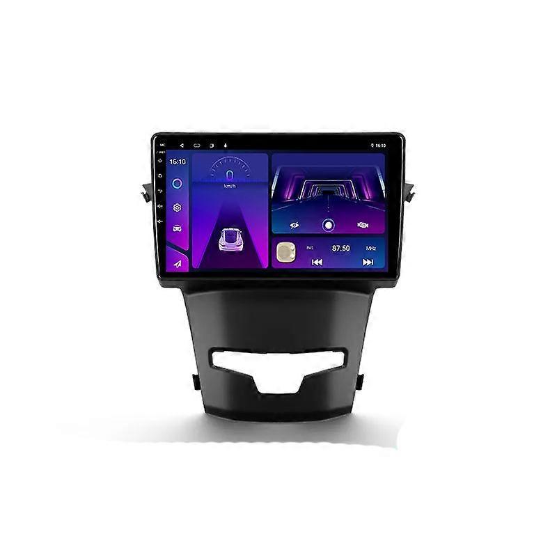 2 Din For SsangYong Korando 3 Actyon 2 2013 - 2017 Carplay 4G WIFI Android Auto Car Radio Player Stereo Car Multimedia Video player GPS Navigation DSP
