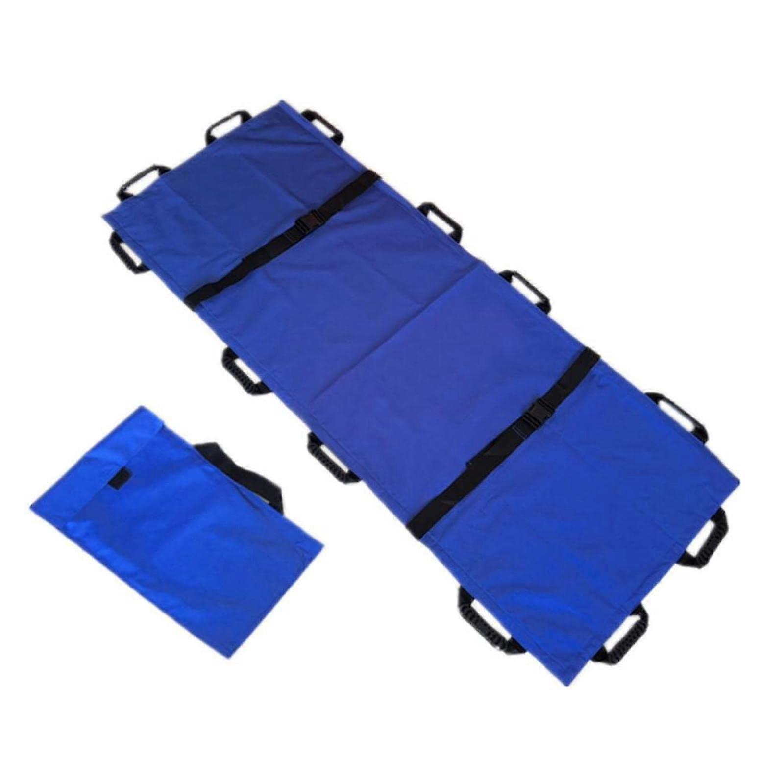 Folding Carrier, Portable Multifunctional Household Carrier with Handbag for Outdoor Emergency Situations, Model A(B)